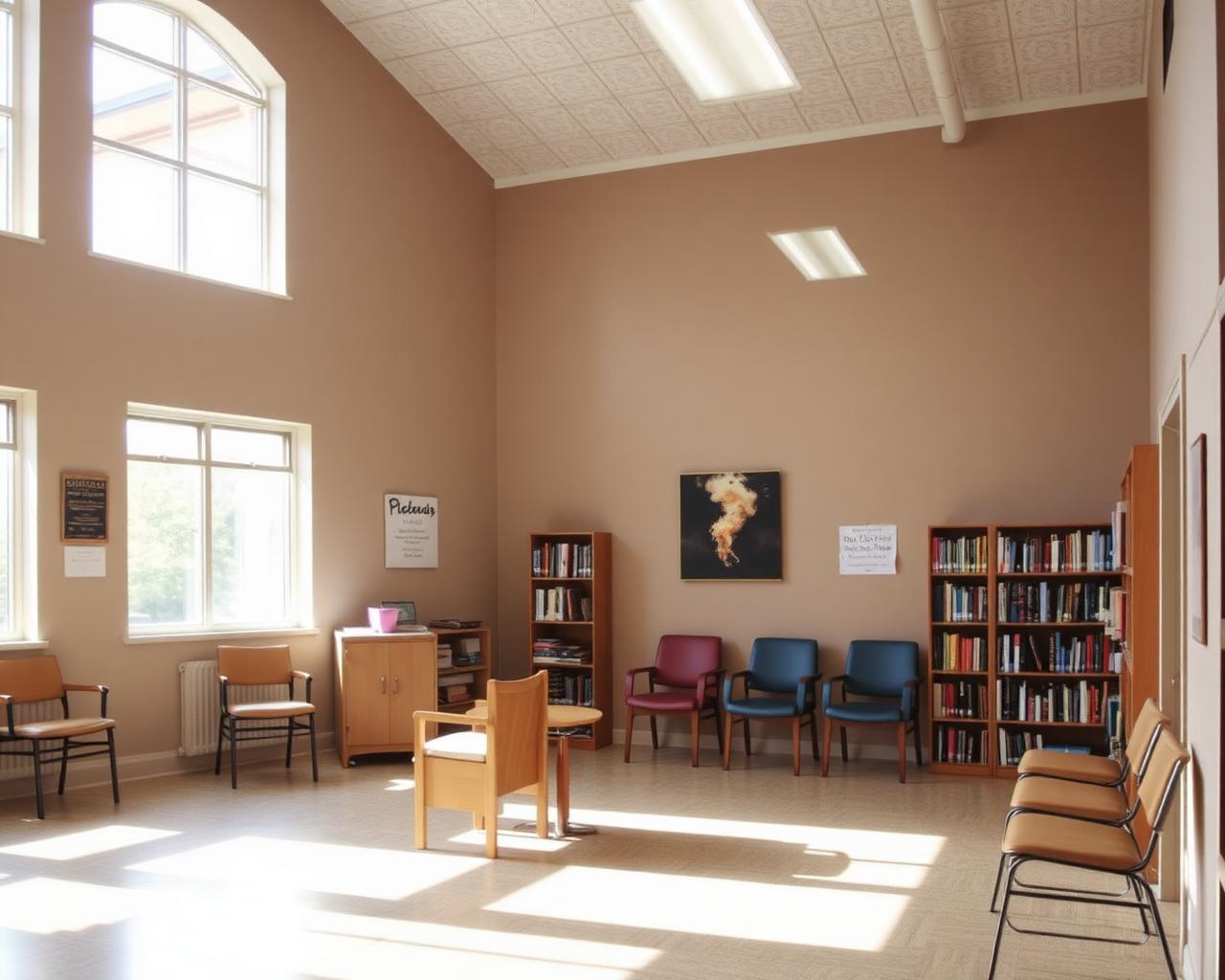 Welcoming community resource space